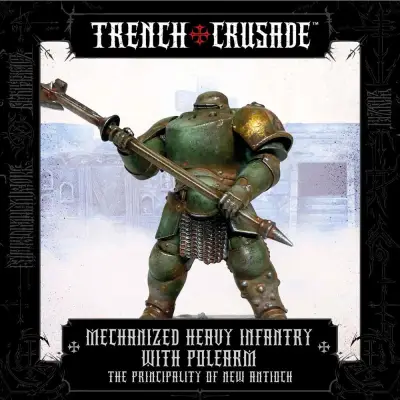 TRENCH CRUSADE - Heavy Mechanised Infantry Polearm - Figurine